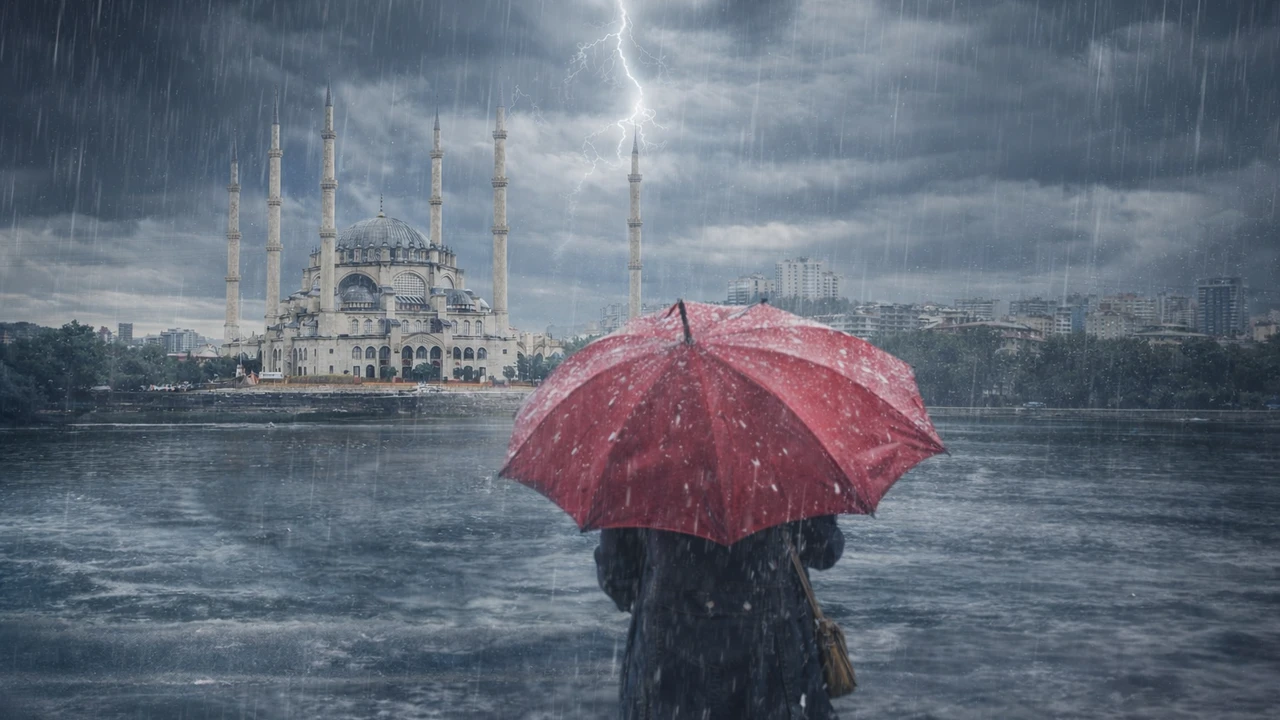 Adana’da yağışlı hafta başlıyor: Gök gürültülü sağanak bekleniyor