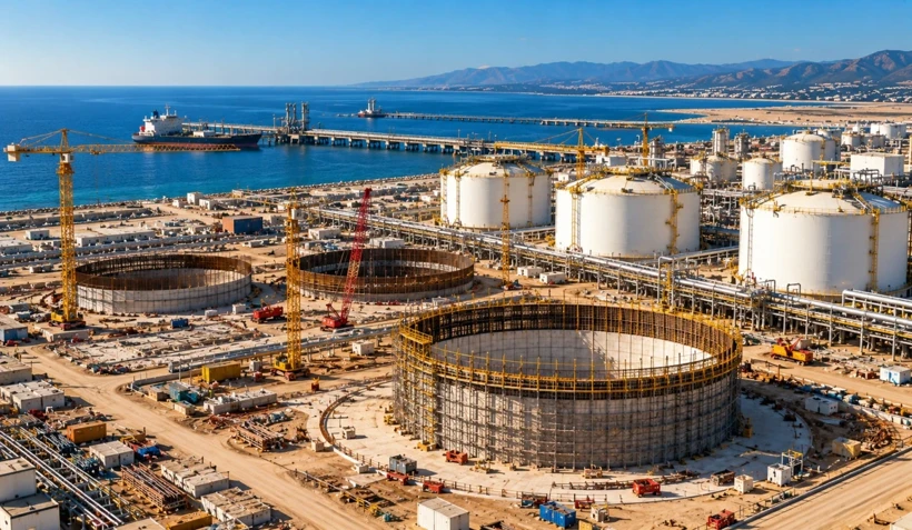 Ceyhan’daki petrokimya yatırımında yeni aşama: Türkiye’nin en büyük propan tankı kurulacak