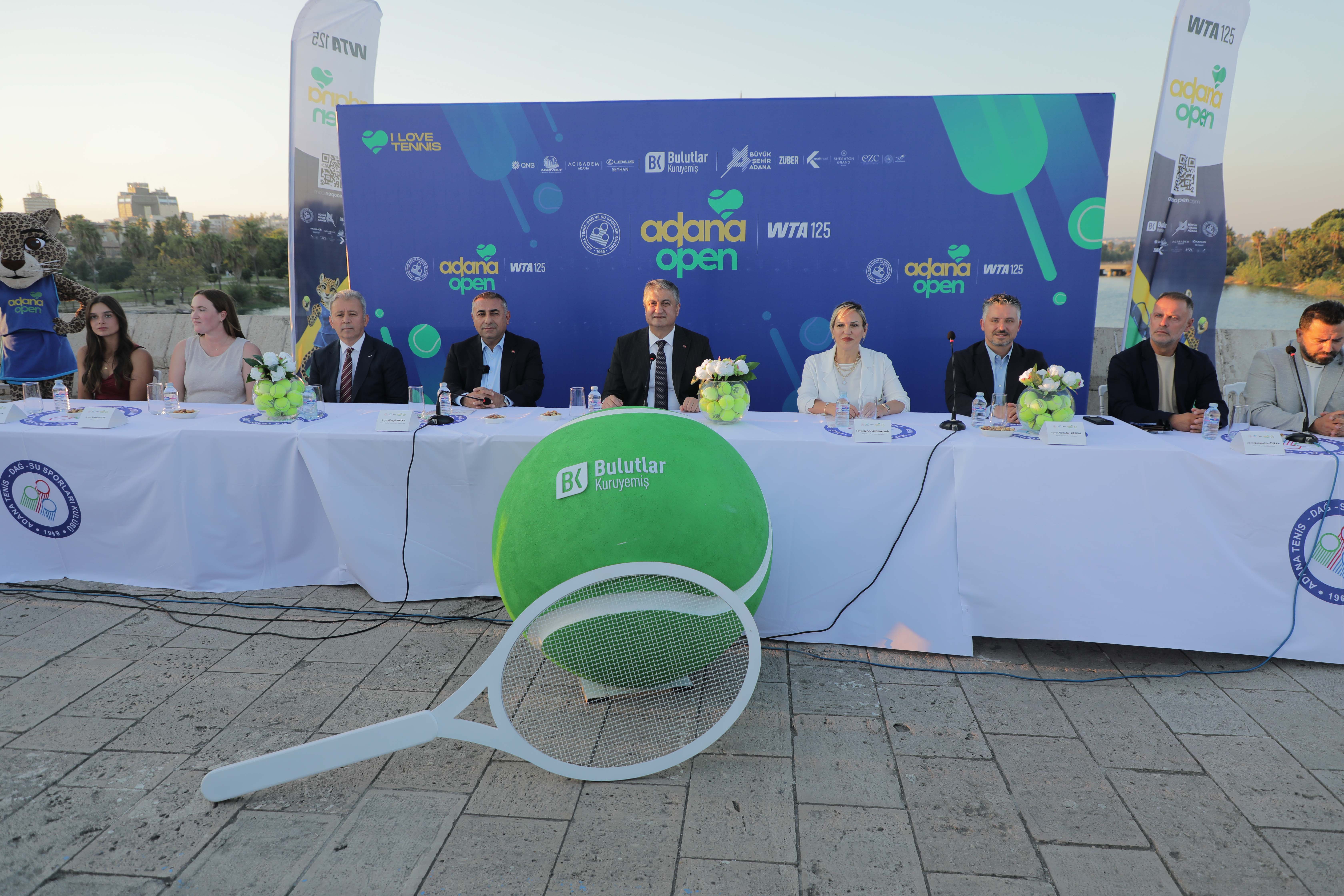 Uluslararası tenis heyecanı Adana’da: WTA 125 Adana Open başladı