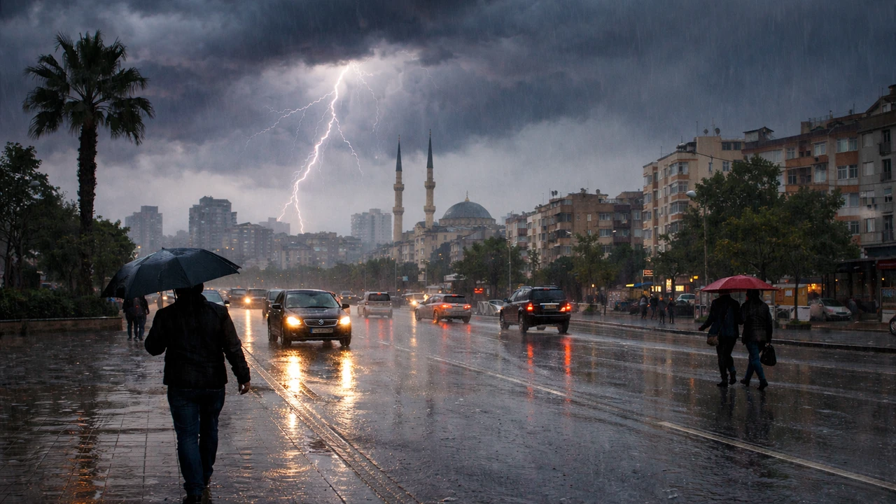 Adana’da 5 gün boyunca yağmur bekleniyor: Perşembe ve cuma kuvvetli sağanak var