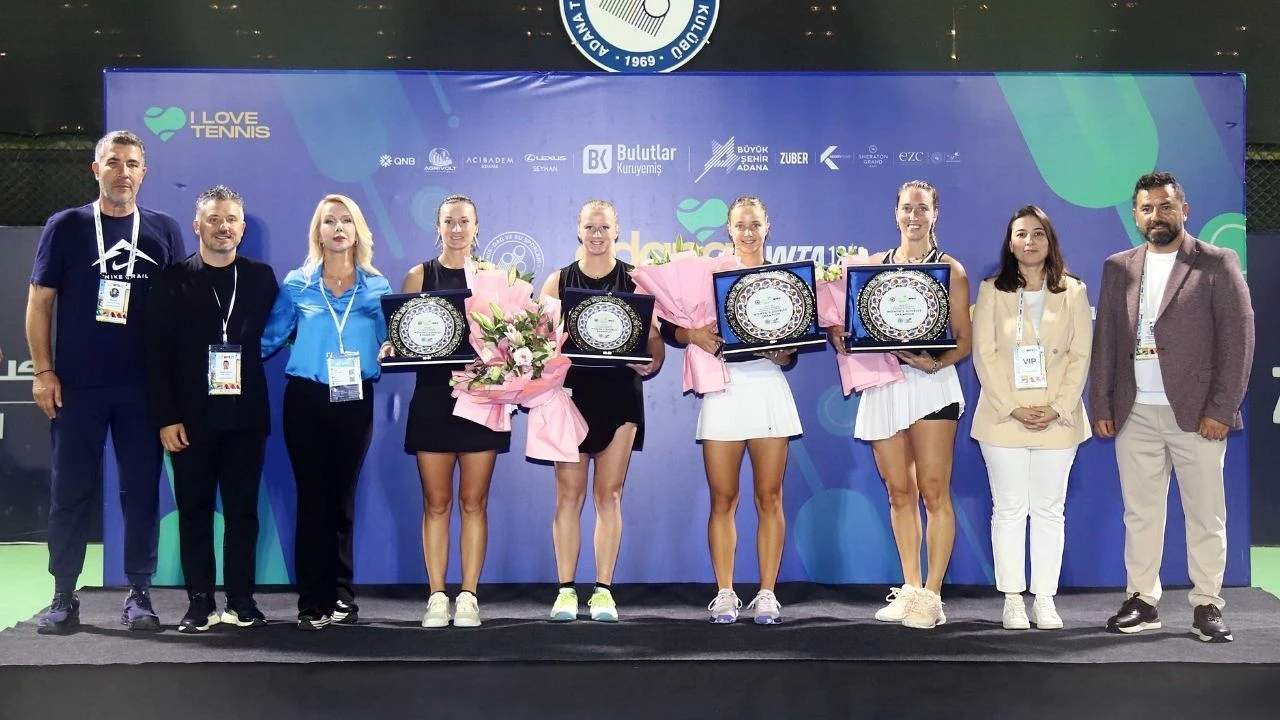 WTA 125 Adana Open’da çiftler şampiyonu belli oldu