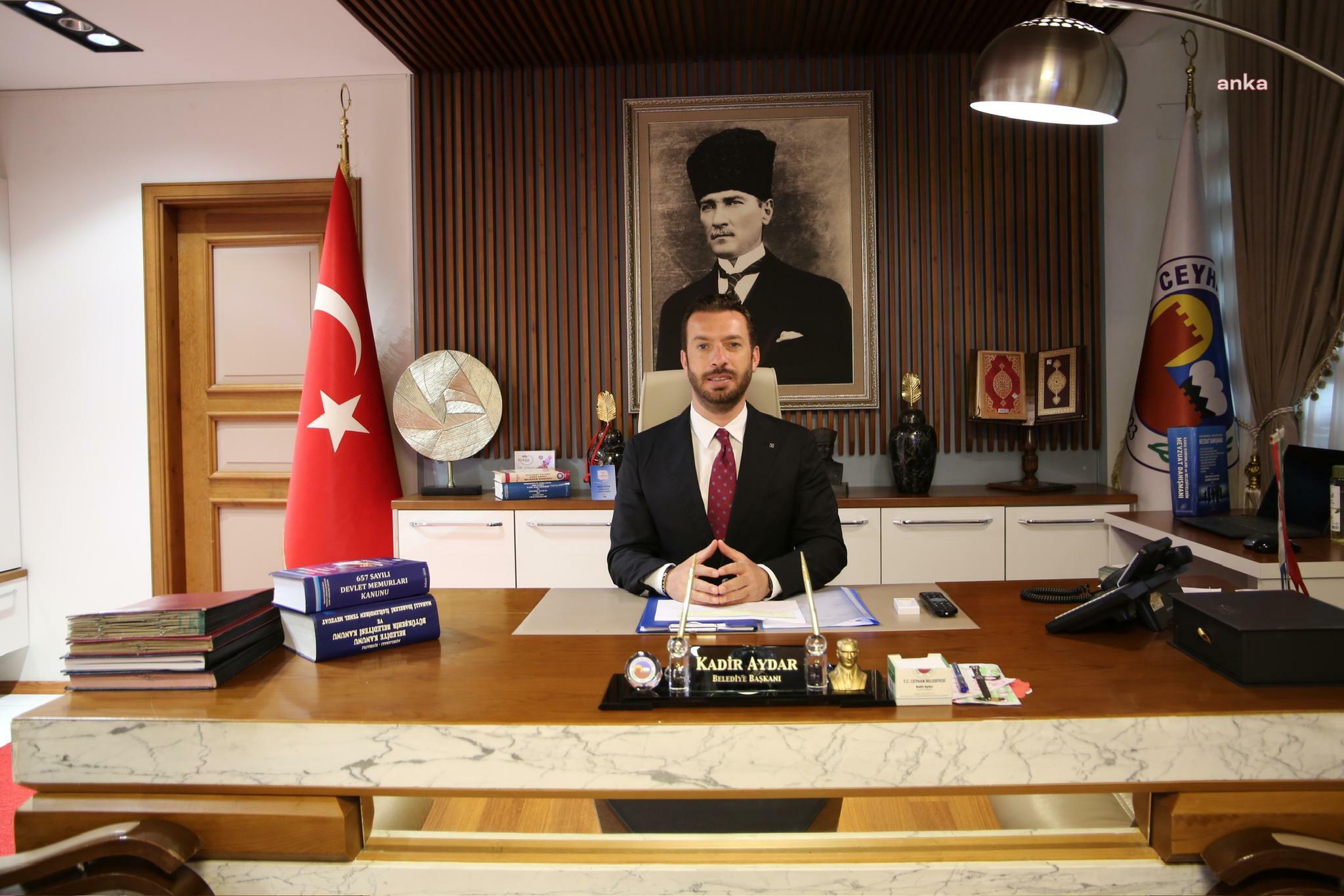 Kadir Aydar Ceyhan Belediye Başkanlığı görevinden istifa etti