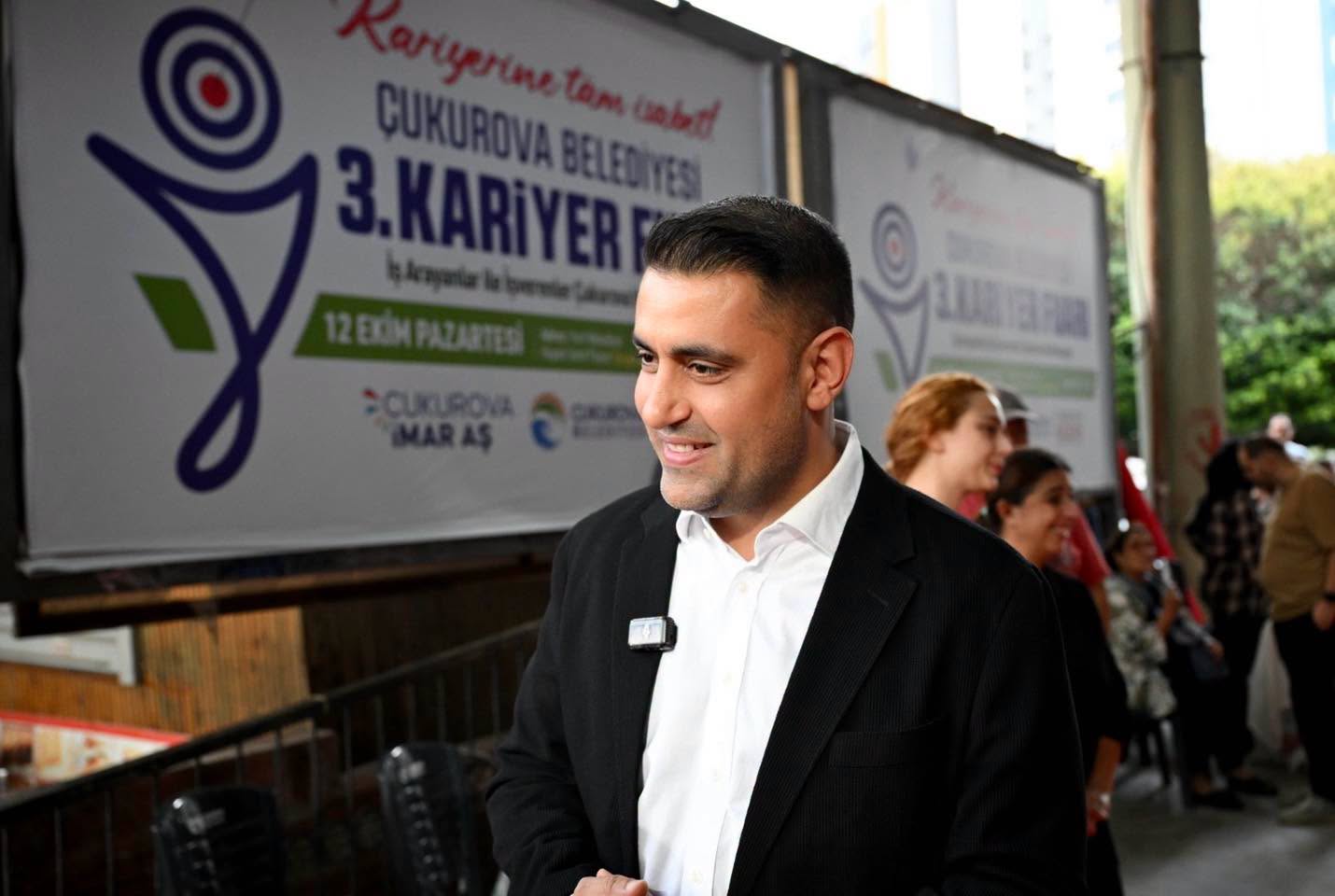 Çukurova Belediyesi 3. Kariyer Fuarı’nda iş arayanlarla işverenleri buluşturdu