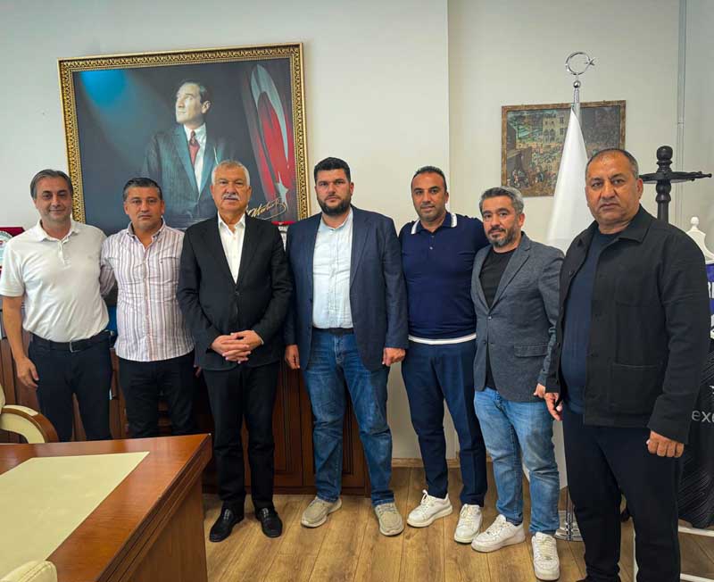 Adanaspor Başkanı Uğur Özdemir’den Zeydan Karalar’a ziyaret