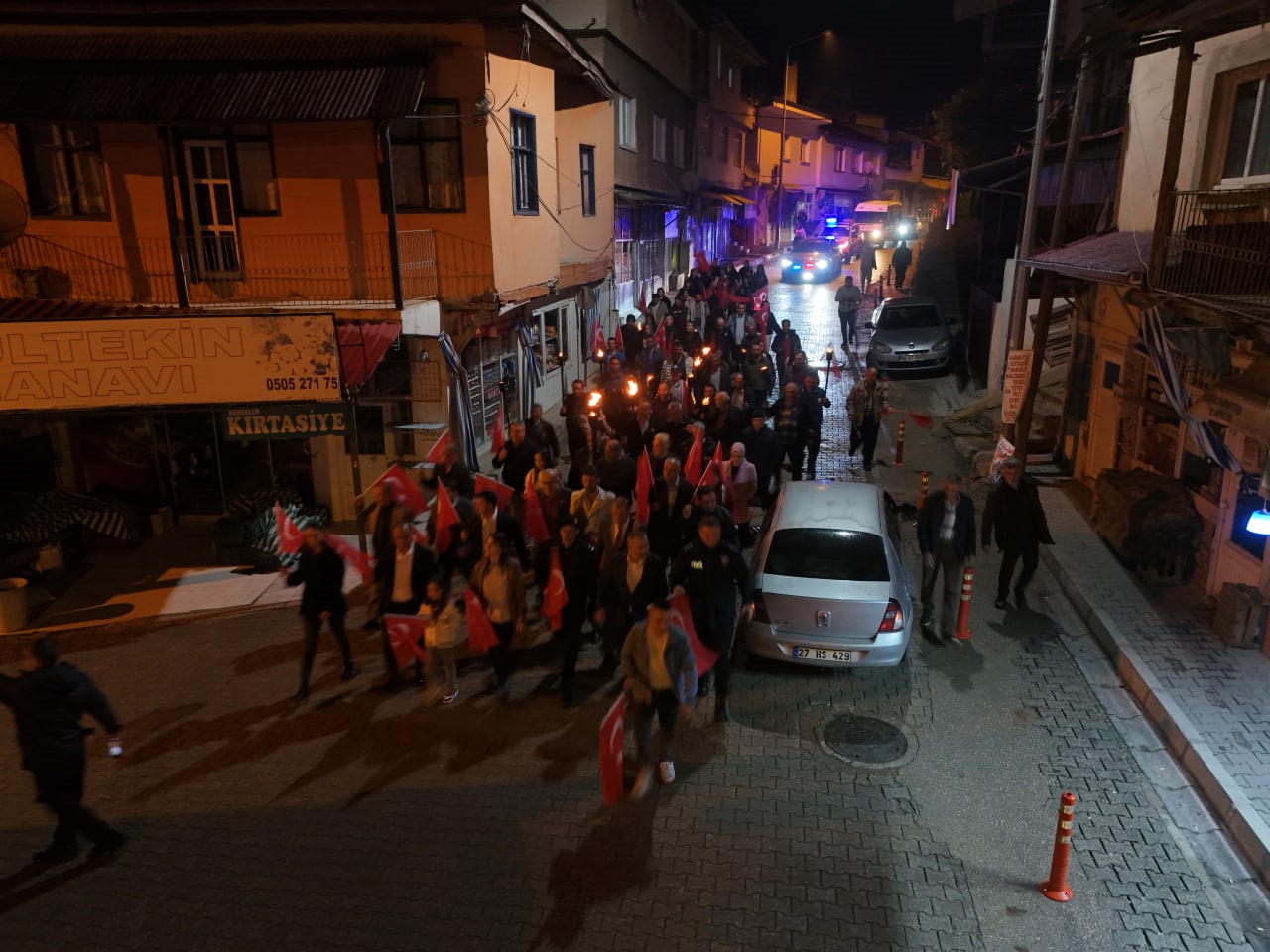 Saimbeyli’de kurtuluş meşalesi yakıldı