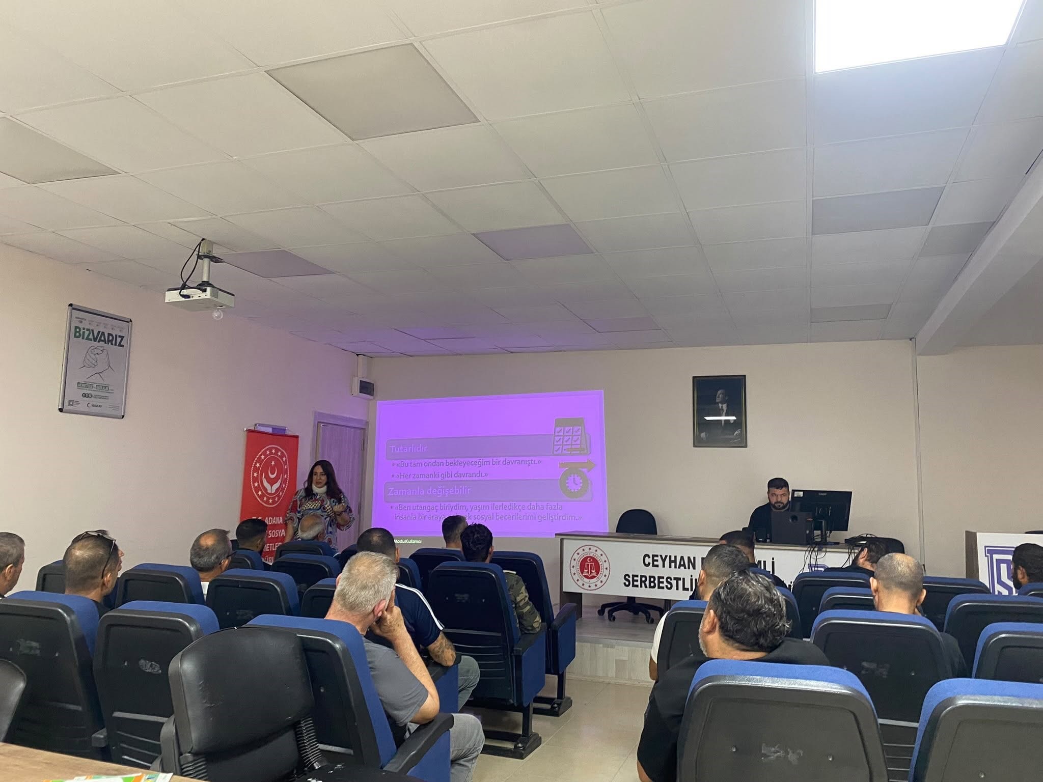Denetimli serbestlik yükümlülerine “Kendini Bilmek” eğitimi