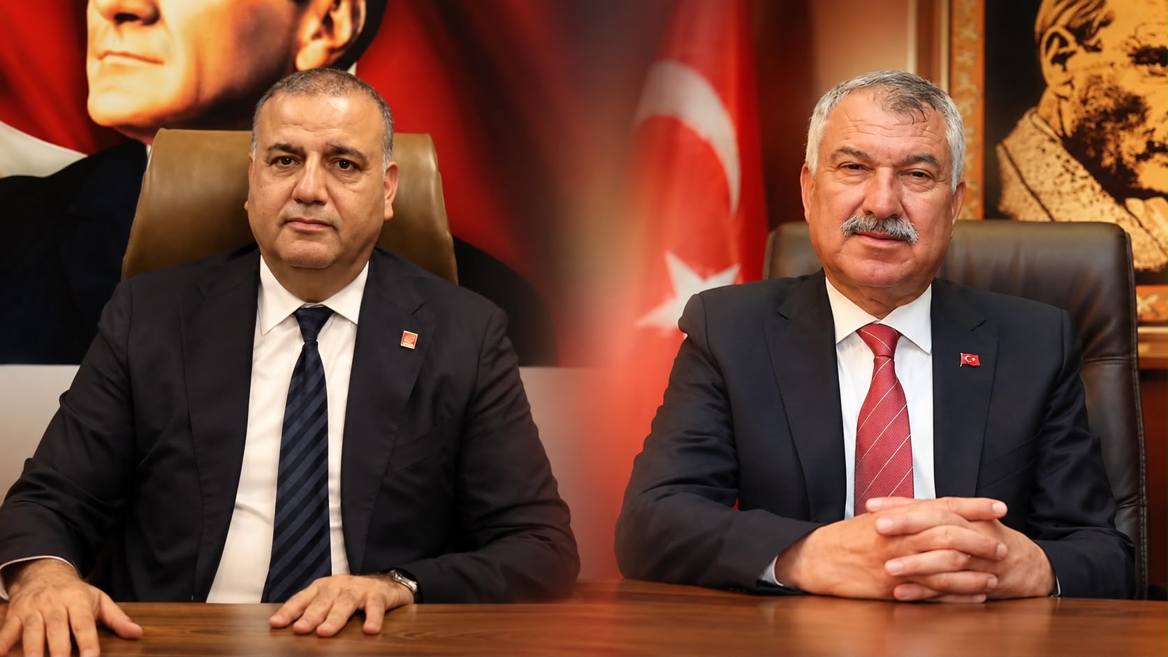 CHP Adana İl Başkanı Orhan Bayram ve Zeydan Karalar’dan adliye önünde adalet çağrısı