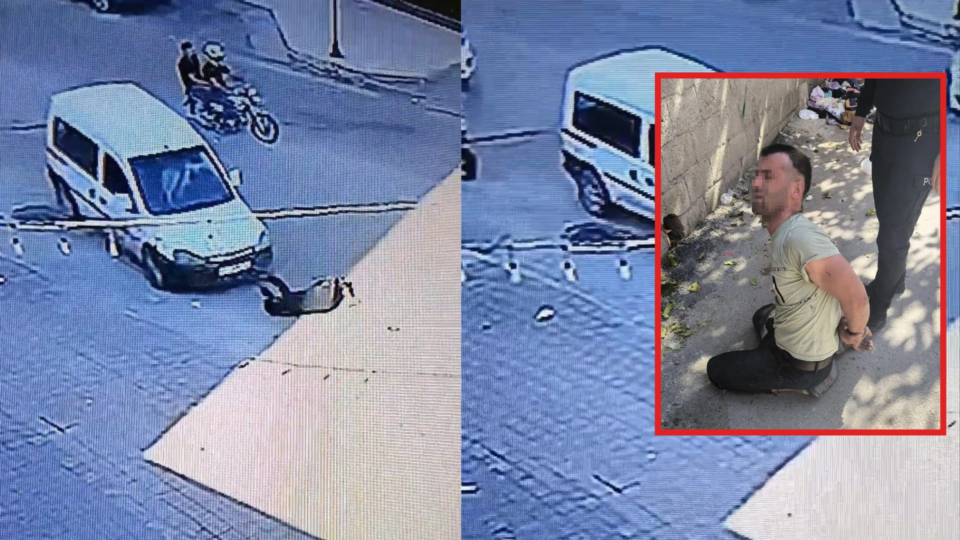 Kaputa çıkıp aracı çalmıştı: Polis yakaladı