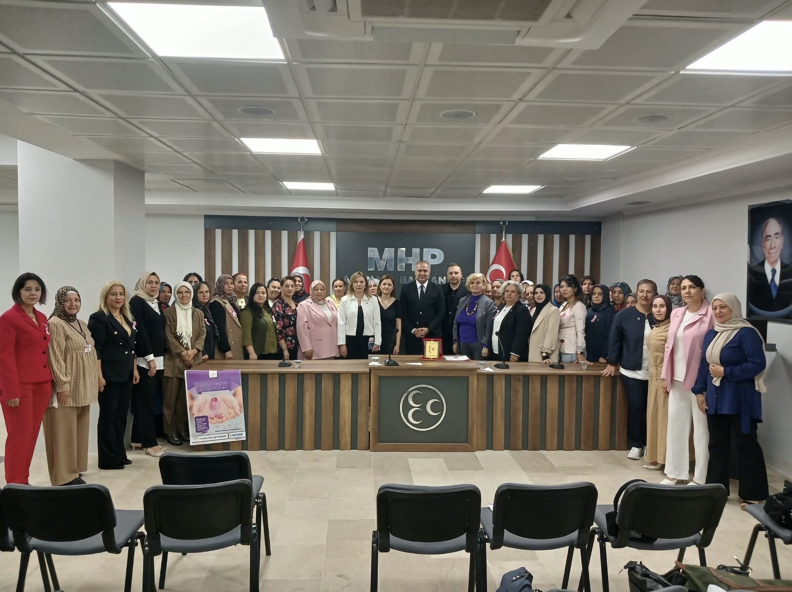MHP Adana İl Başkanlığından kadın sağlığına yönelik farkındalık semineri
