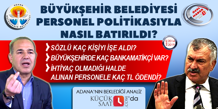 Büyükşehir personel politikasıyla nasıl batırıldı?