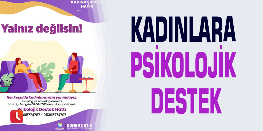 Kadınlara psikolojik destek