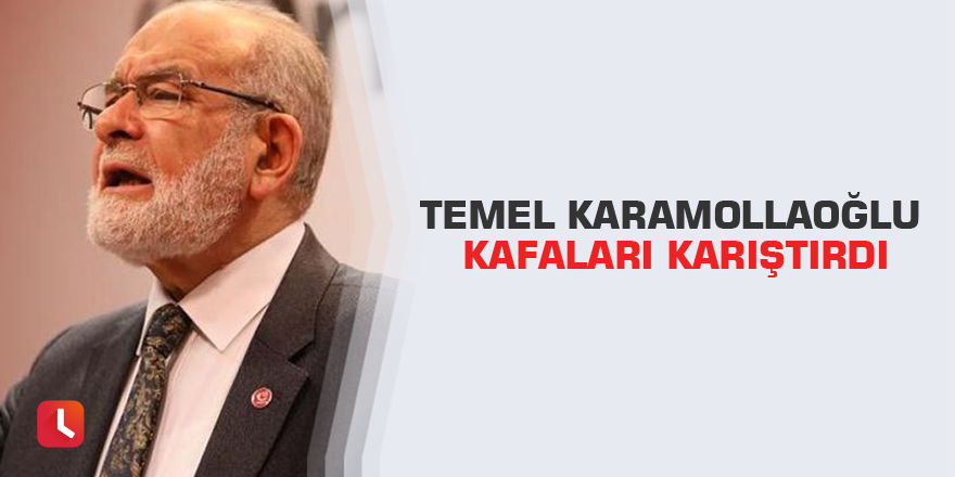 Temel Karamollaoğlu kafaları karıştırdı