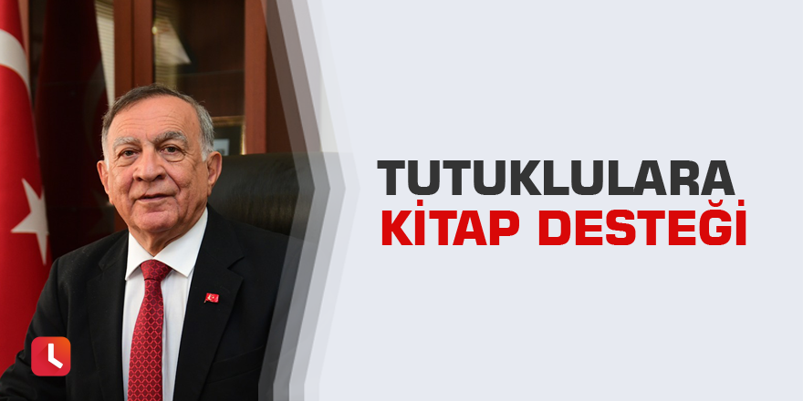 Tutuklulara kitap desteği