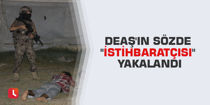 DEAŞ'ın sözde "istihbaratçısı" yakalandı