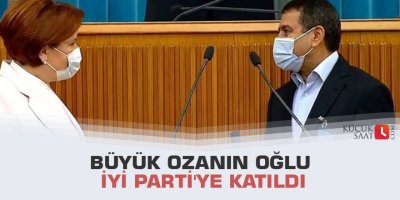 Büyük ozanın oğlu İYİ Parti'ye katıldı