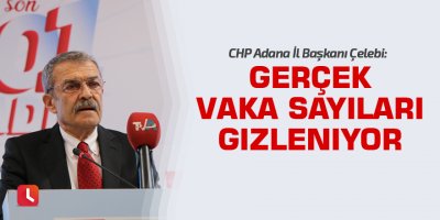 Çelebi: Gerçek vaka sayıları gizleniyor