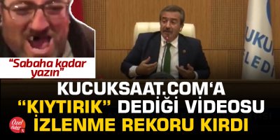 Soner Çetin'in o videosu izlenme rekoru kırdı!