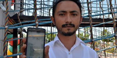 Gazi Uzman Çavuş Uğur Dağdeviren uluslararası dolandırıcının tuzağına düşmedi