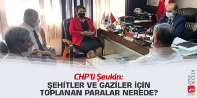 “Şehitler ve gaziler için toplanan paralar nerede?”