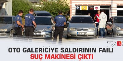 Oto galericiye saldırının faili suç makinesi çıktı