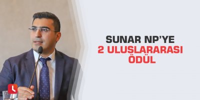 Sunar NP’ye 2 uluslararası ödül