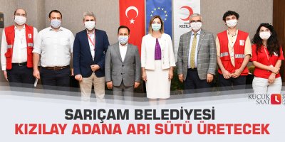 Sarıçam Belediyesi Kızılay Adana arı sütü üretecek