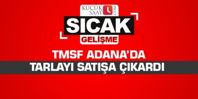 Muhammen bedeli 11 milyon lira: TMSF, Çukurova Seyhan Gayrimenkulleri'ni satışa çıkardı