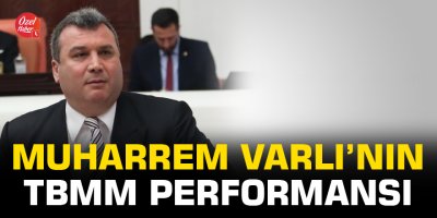 Muharrem Varlı'nın TBMM performansı