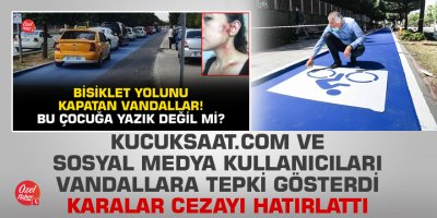 Kucuksaat.com ve sosyal medya kullanıcıları tepki gösterdi, Karalar cezayı hatırlattı