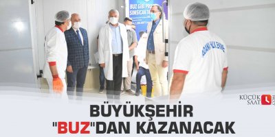 Büyükşehir "buz"dan kazanacak