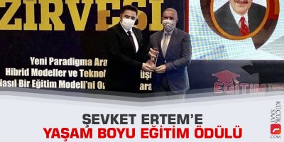 Şevket Ertem’e Yaşam Boyu Eğitim Ödülü