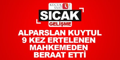 Alparslan Kuytul 9 kez ertelenen mahkemeden beraat etti