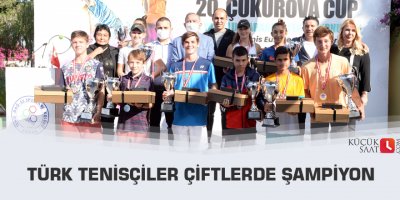 Türk tenisçiler çiftlerde şampiyon