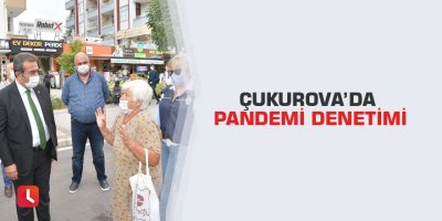Çukurova’da pandemi denetimi