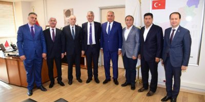 Karalar, Adana Ticaret Borsası Başkanı ile görüştü