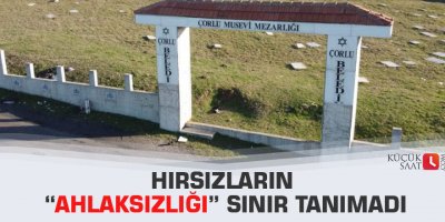 Hırsızların “Ahlaksızlığı” sınır tanımadı
