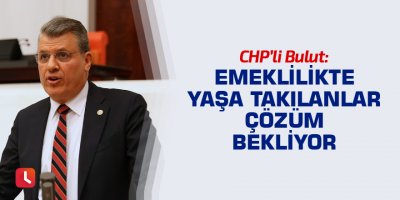 "Emeklilikte Yaşa Takılanlar çözüm bekliyor"