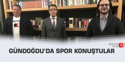 Gündoğdu’da spor konuştular