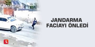 Jandarma faciayı önledi