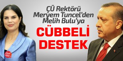 Meryem Tuncel'den Melih Bulu'ya cübbeli destek