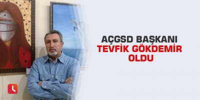 AÇGSD Başkanı Tevfik Gökdemir oldu