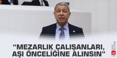 Sümer: Mezarlık çalışanları, aşı önceliğine alınsın