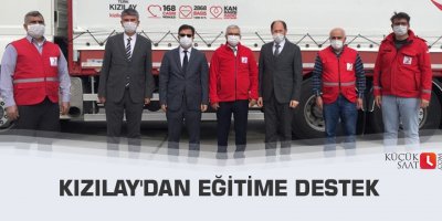 Kızılay'dan eğitime destek