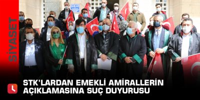 STK’lardan emekli amirallerin açıklamasına suç duyurusu