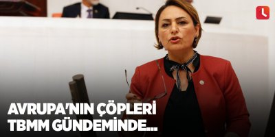 Avrupa'nın çöpleri TBMM gündeminde...