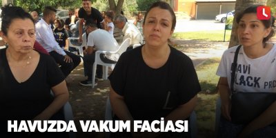 Havuzda vakum faciası