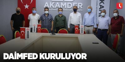 DAİMFED kuruluyor