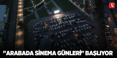 "Arabada Sinema Günleri" başlıyor