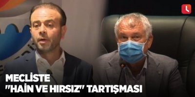 Mecliste "hain ve hırsız" tartışması
