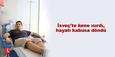 İsveç'te kene ısırdı, hayatı kabusa döndü